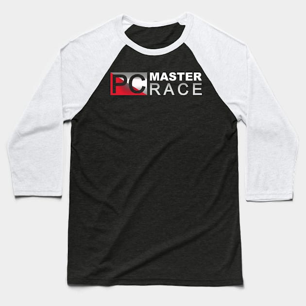 PC Master Race Baseball T-Shirt by Dojaja